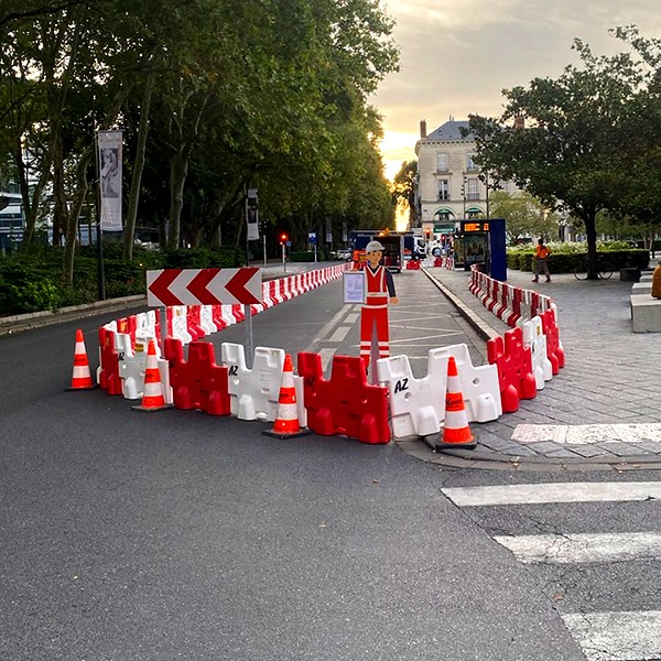 mise en place de K16 avec SC'LOUETTE de chantier