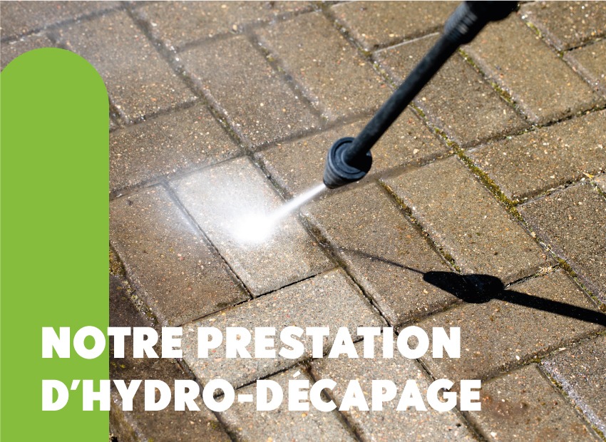 Notre prestation d’hydro-décapage